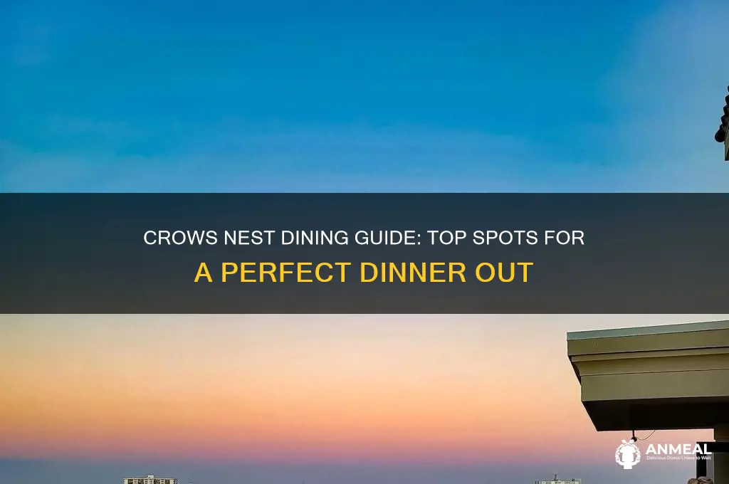 where to go for dinner in crows nest
