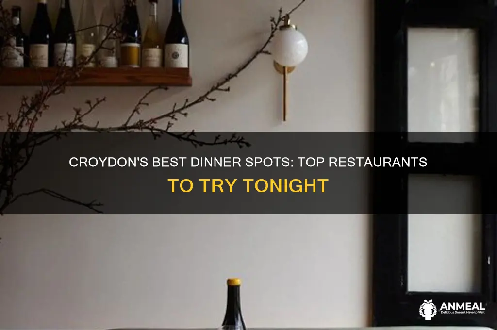 where to go for dinner in croydon