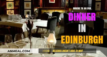 Edinburgh's Best Dinner Spots: A Foodie's Guide to Top Restaurants