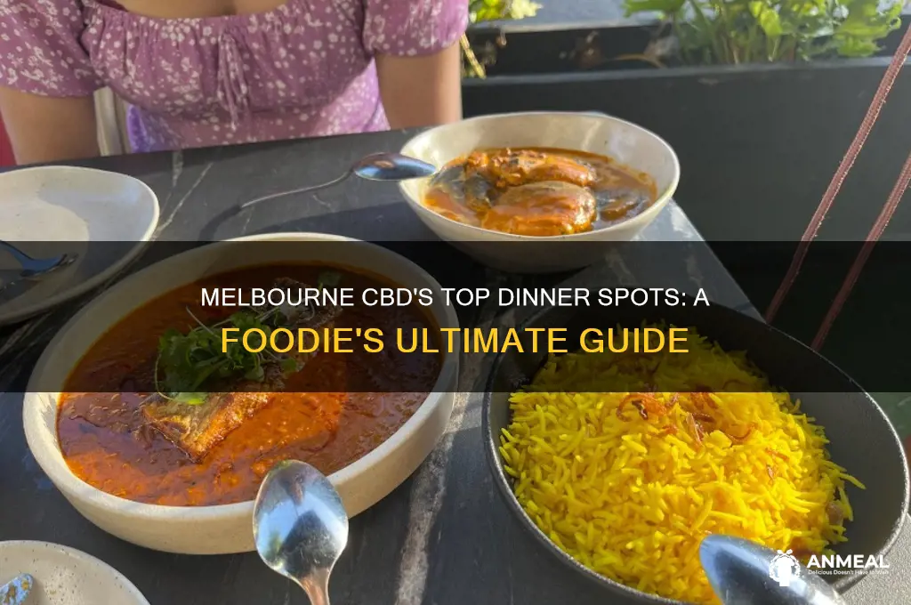 where to go for dinner in melbourne cbd