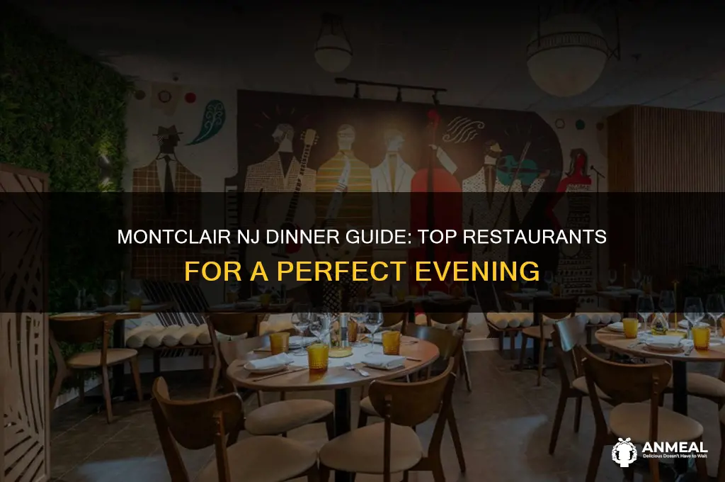 where to go for dinner in montclair nj