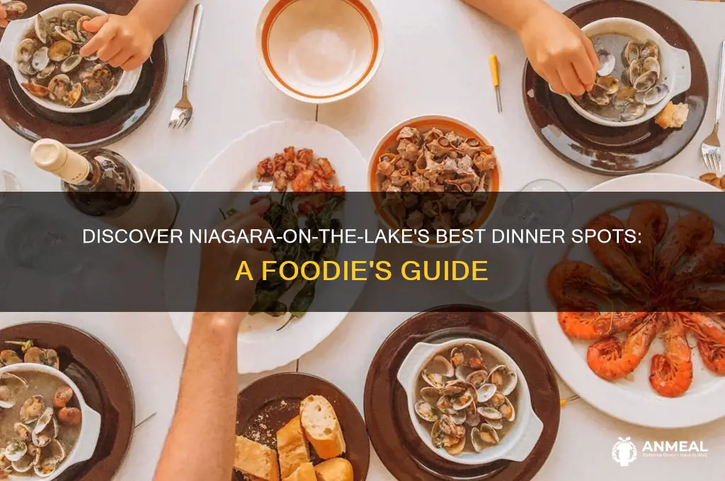 where to go for dinner in niagara on the lake