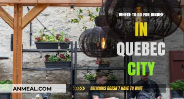 Discover Quebec City's Best Dinner Spots: A Foodie's Guide