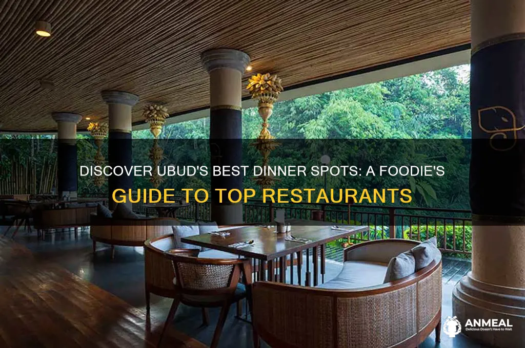 where to go for dinner in ubud
