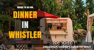 Whistler's Top Dinner Spots: A Foodie's Guide to Evening Delights