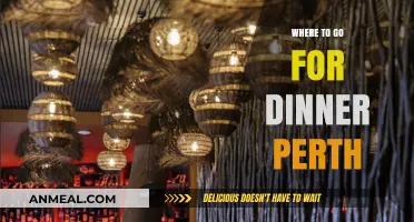 Perth's Best Dinner Spots: Top Restaurants for a Memorable Evening