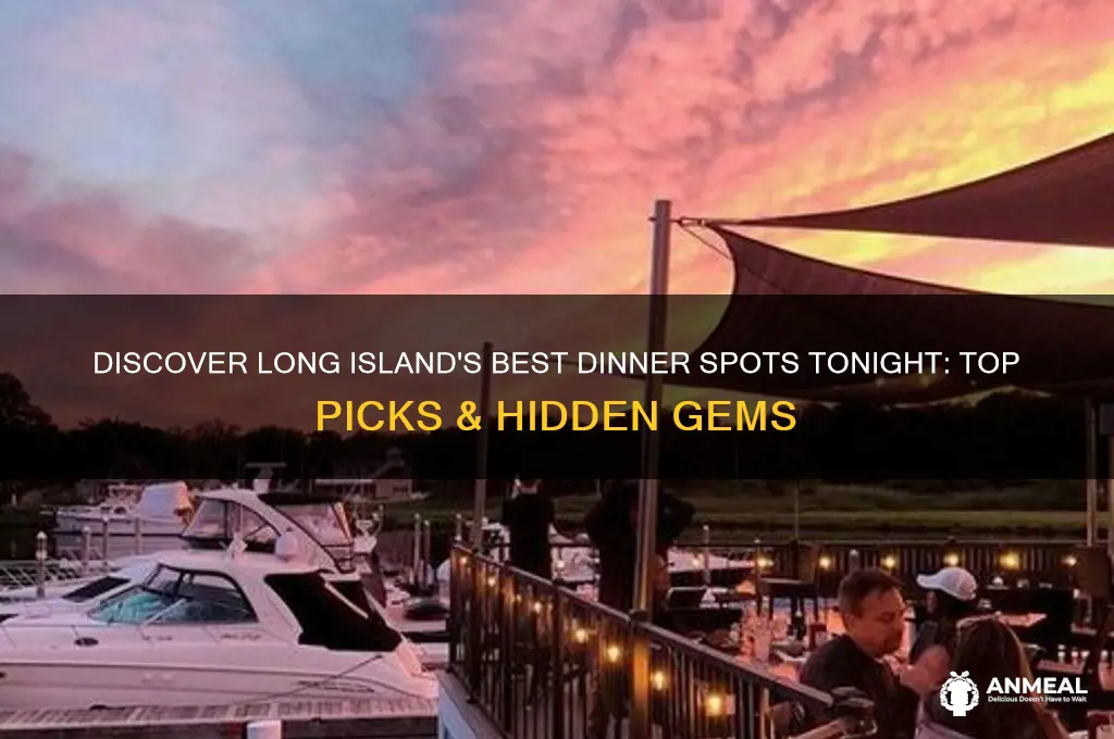 where to go for dinner tonight on long island