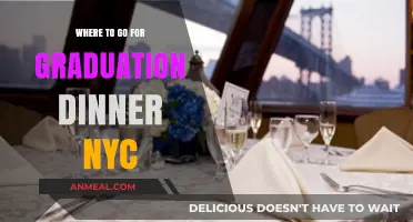 Celebrate Your Graduation at These Top NYC Dinner Spots