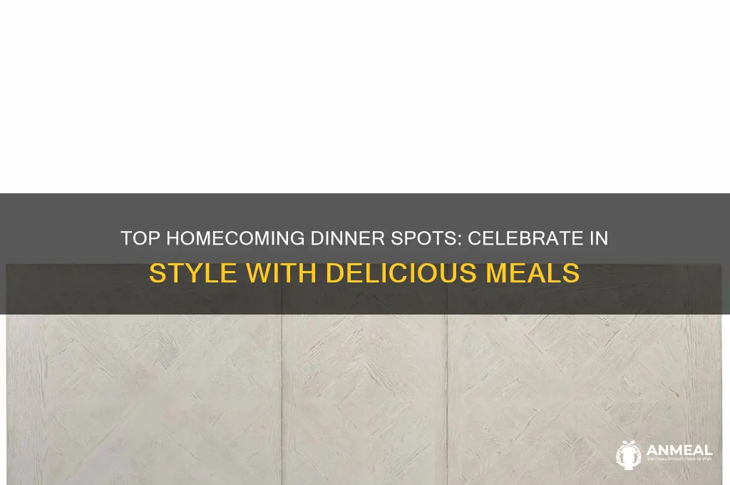 where to go for homecoming dinner