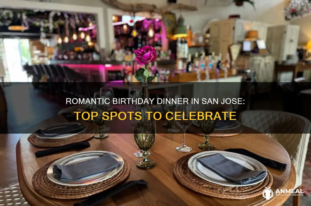 where to go for romantic birthday dinner in san jose
