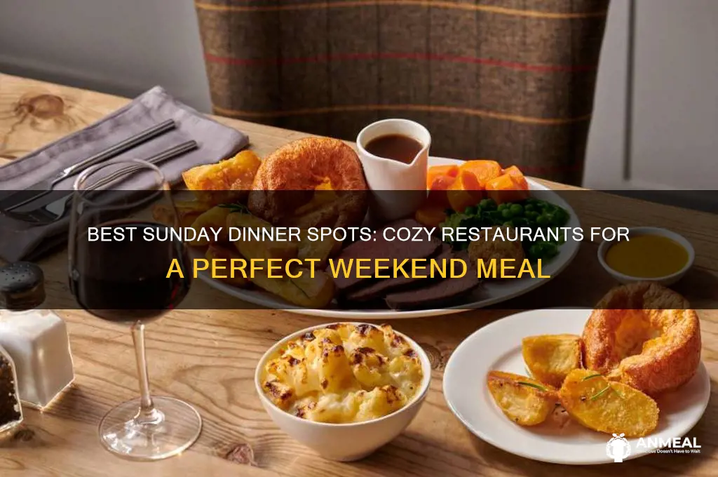 where to go for sunday dinner