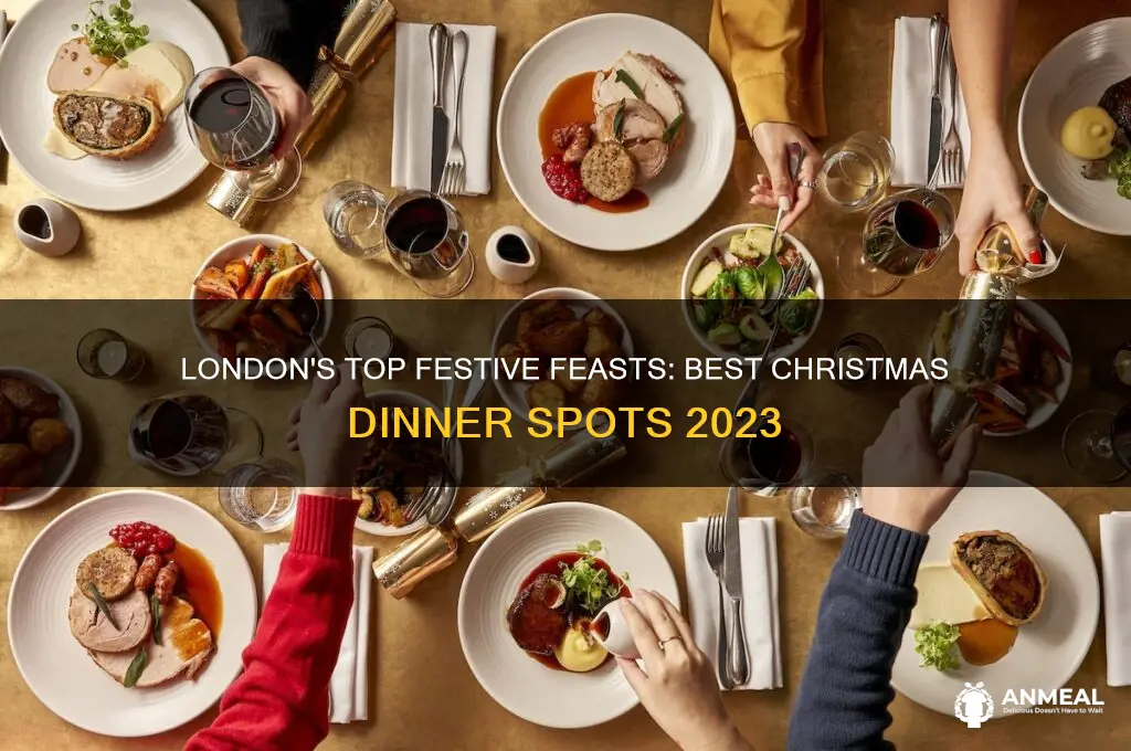 where to go for xmas dinner in london