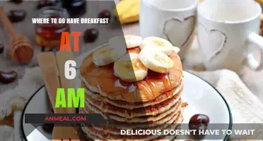Early Bird's Guide: Best Spots for 6 AM Breakfast