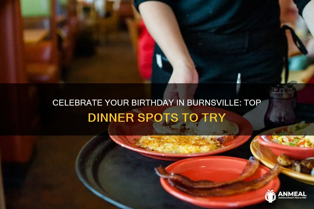 where to go in burnsville for a birhtday dinner