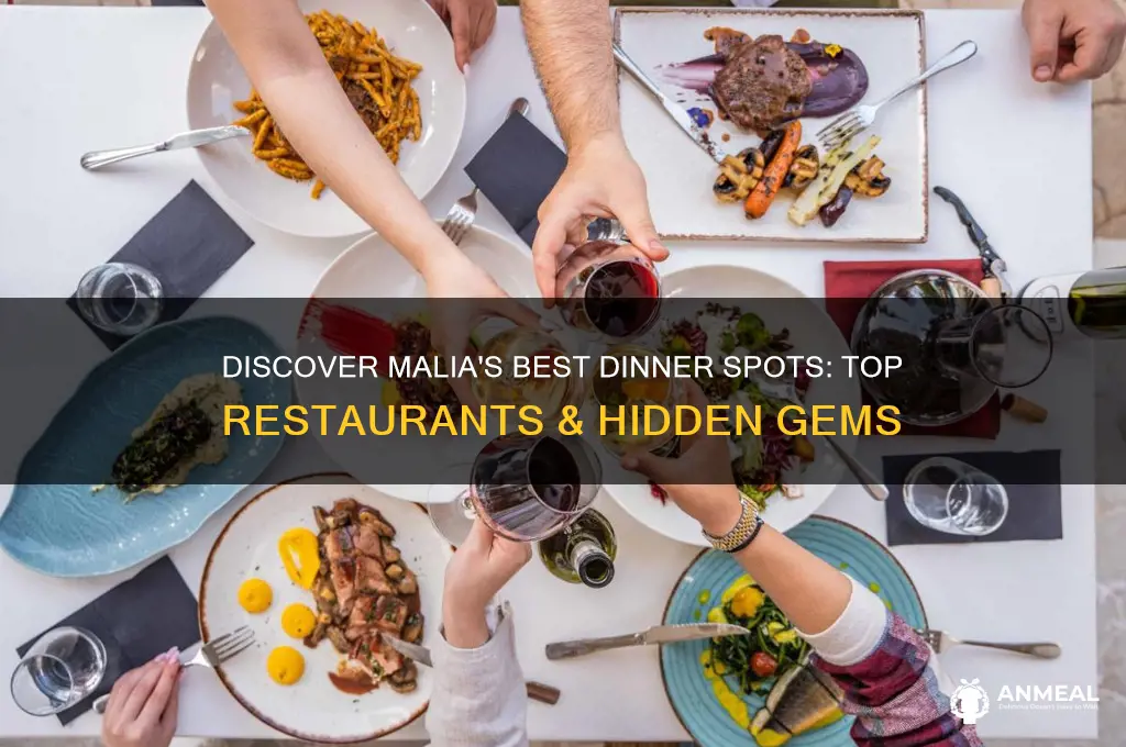 where to go in malia for dinner