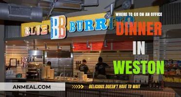 Top Weston Office Dinner Spots: Best Restaurants for Team Outings