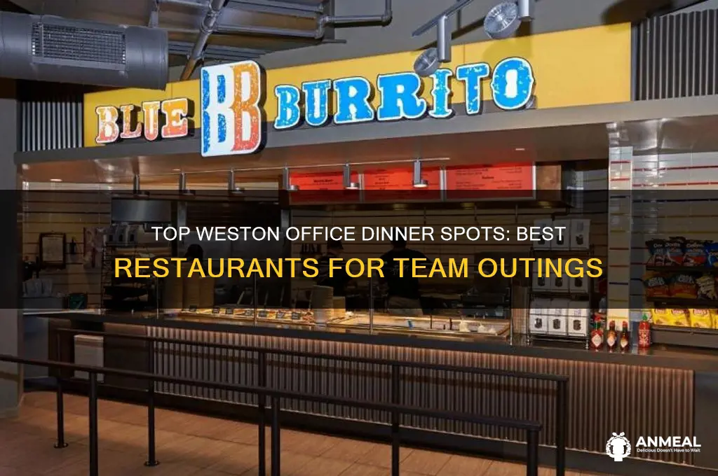 where to go on an office dinner in weston