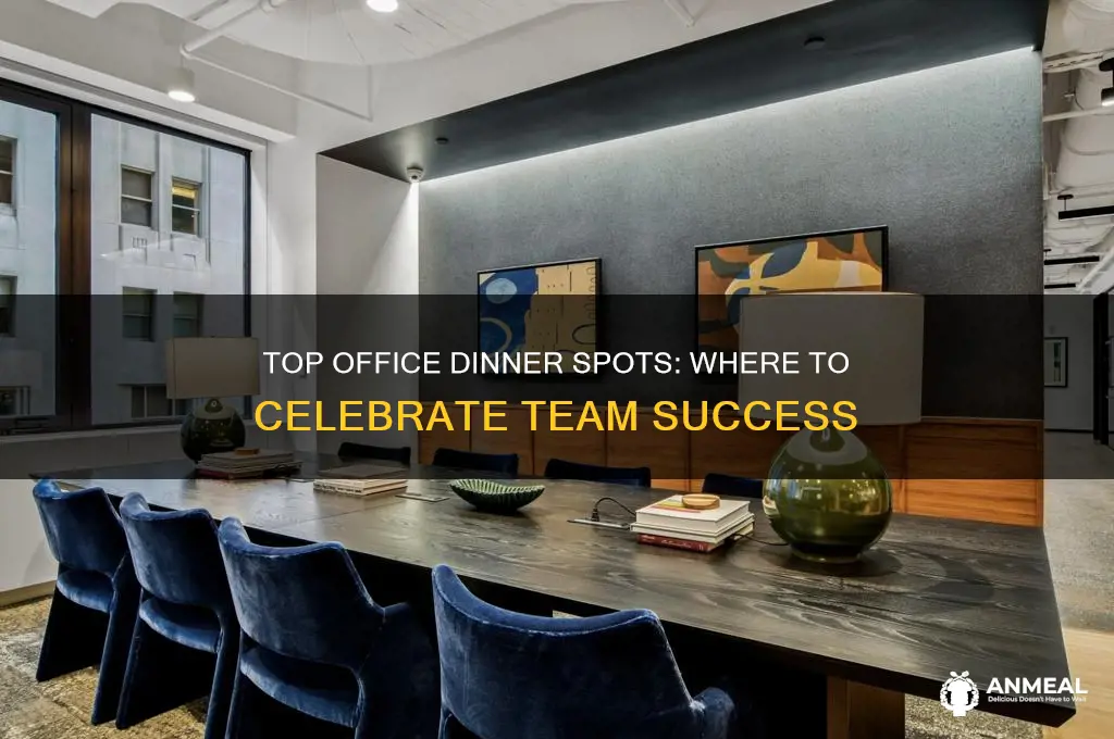 where to go on an office dinner