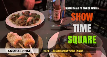 Top Post-Theater Dinner Spots Near Times Square: A Foodie's Guide