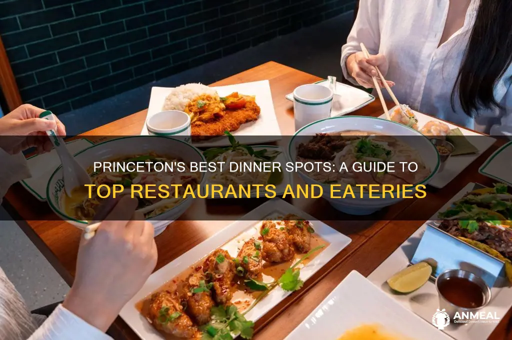 where to go to dinner at princeton
