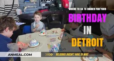 Celebrate Your Birthday in Detroit: Top Dinner Spots to Try