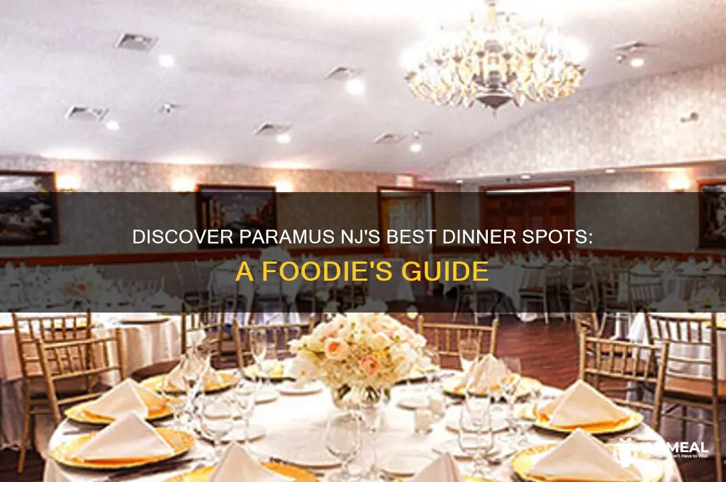 where to go to dinner paramus nj
