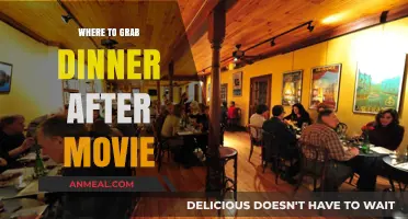Post-Movie Dining: Top Spots for a Delicious Dinner Nearby