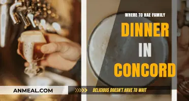 Best Family Dinner Spots in Concord: Cozy, Delicious, and Kid-Friendly