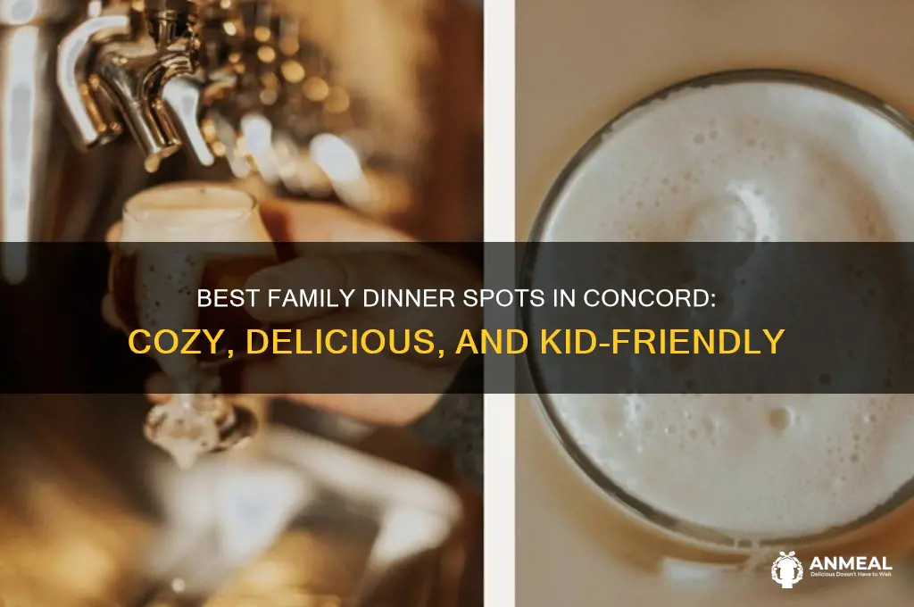 where to hae family dinner in concord