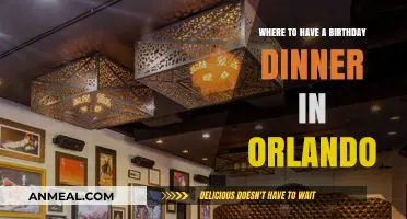 Orlando's Best Birthday Dinner Spots: Celebrate in Style and Flavor