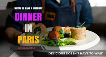 Celebrate Your Birthday in Paris: Top Dinner Spots for a Memorable Night