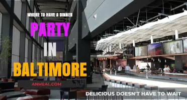 Baltimore's Best Dinner Party Venues: Unique Spots for Memorable Gatherings
