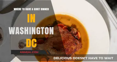 Discover Washington DC's Cozy, Quiet Dinner Spots for a Peaceful Evening