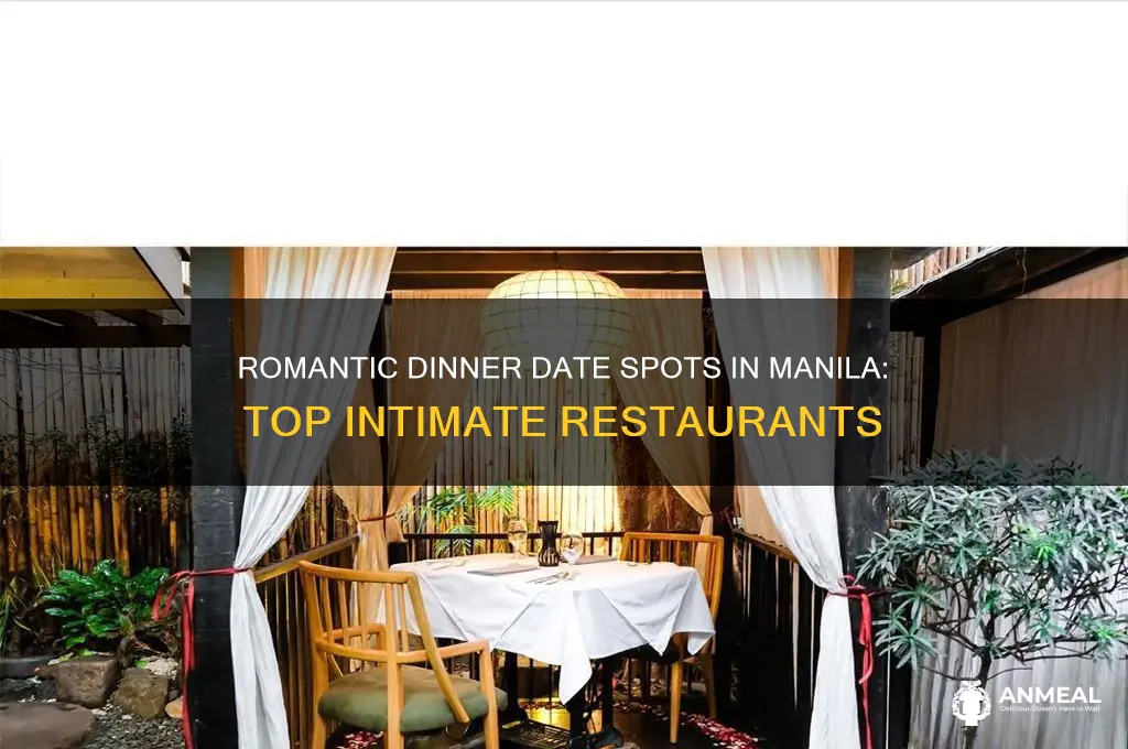 where to have a romantic dinner date in manila
