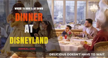 Best Sit-Down Dinner Spots at Disneyland for a Magical Meal