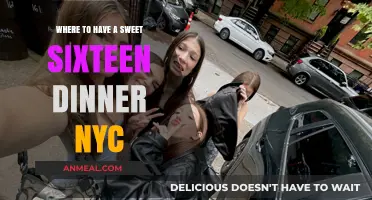 Celebrate Sweet Sixteen: Top NYC Dinner Spots for Unforgettable Memories