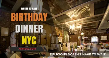 Celebrate Your Birthday in NYC: Top Dinner Spots to Try