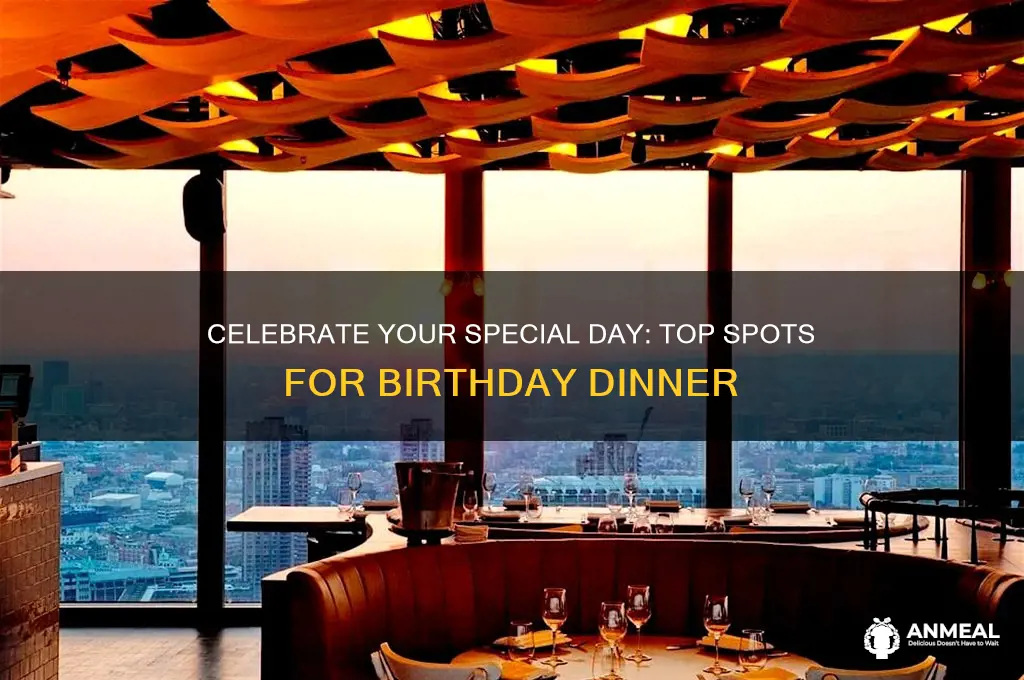where to have birthday dinner