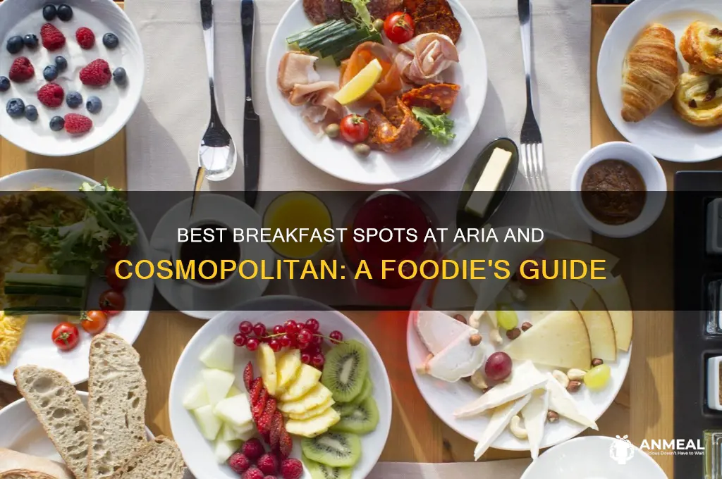 where to have breakfast at aria and cosmopolitan
