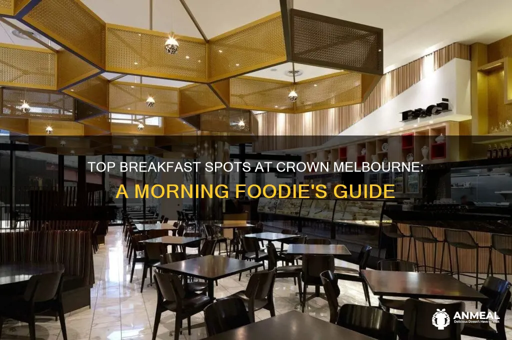 where to have breakfast at crown melbourne