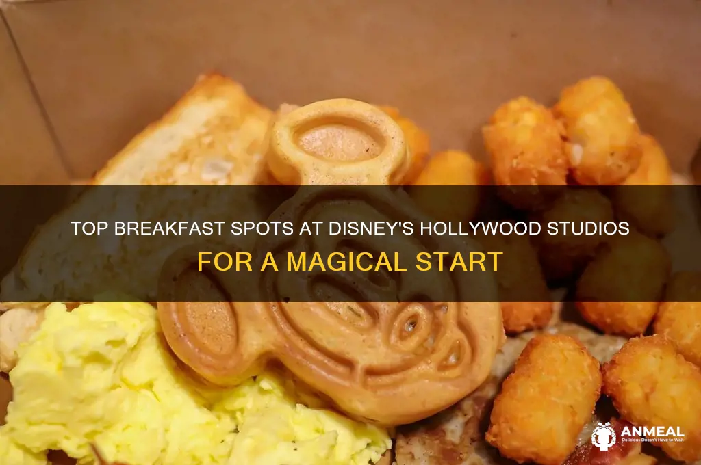 where to have breakfast at disney hollywood studios