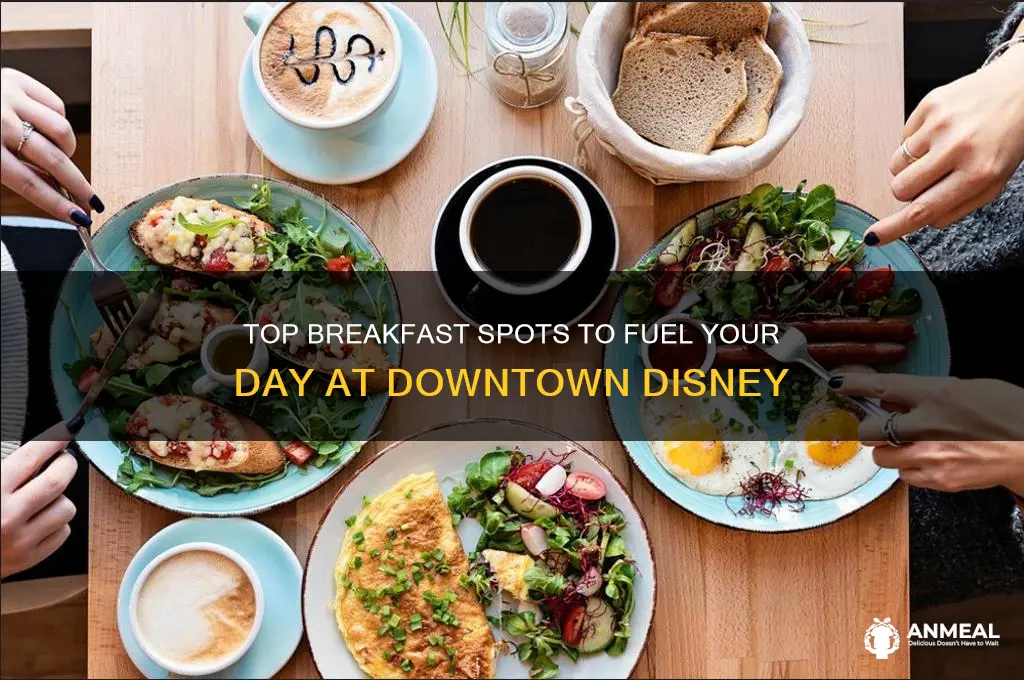 where to have breakfast at downtown disney