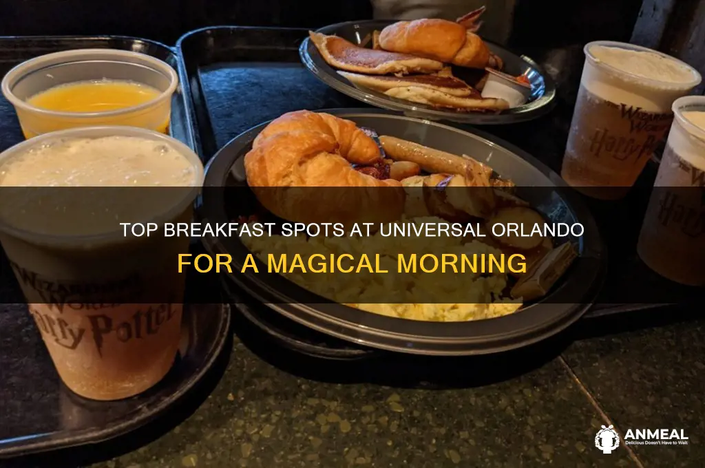 where to have breakfast at universal orlando