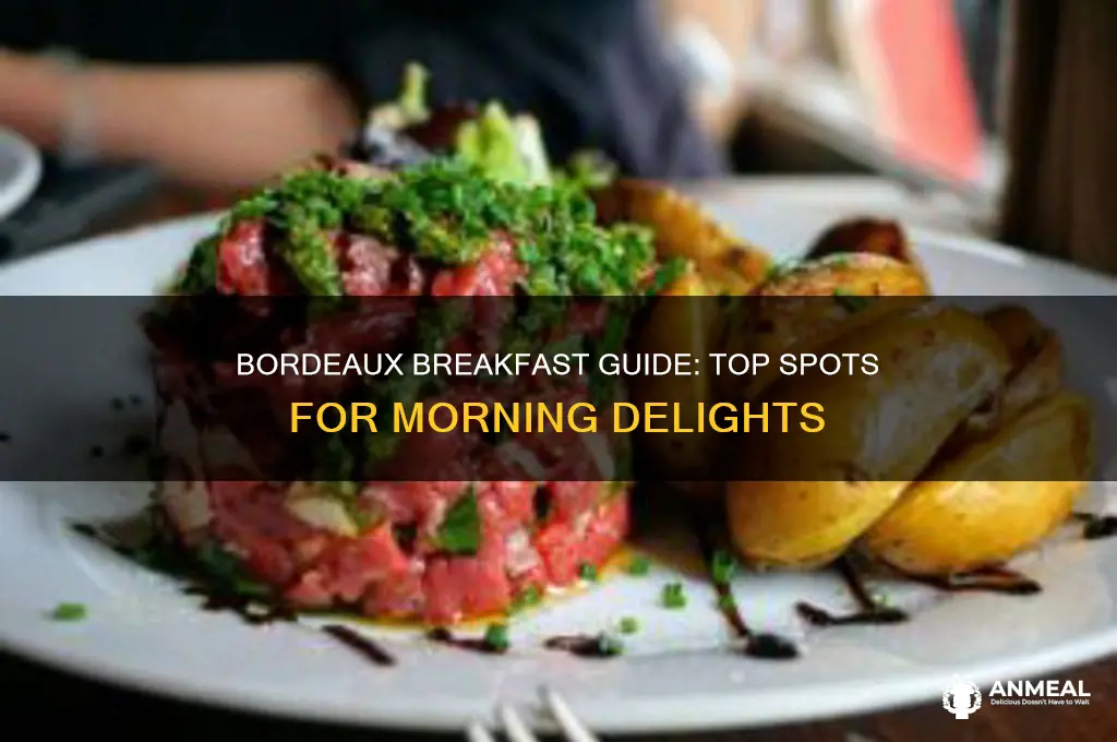 where to have breakfast in bordeaux