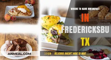 Top Breakfast Spots in Fredericksburg TX: A Local's Guide