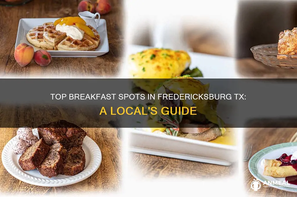 where to have breakfast in fredericksburg tx