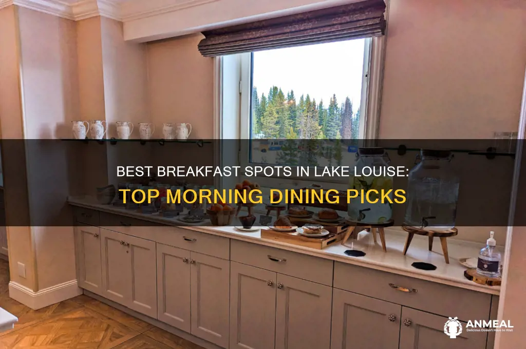 where to have breakfast in lake louise