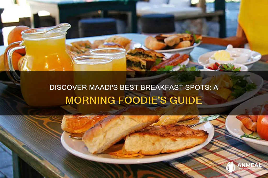 where to have breakfast in maadi