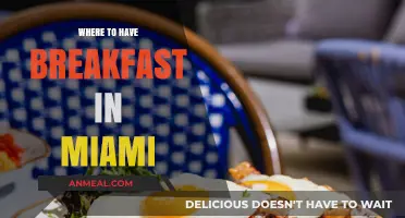 Miami's Best Breakfast Spots: Top Cafés and Brunch Destinations