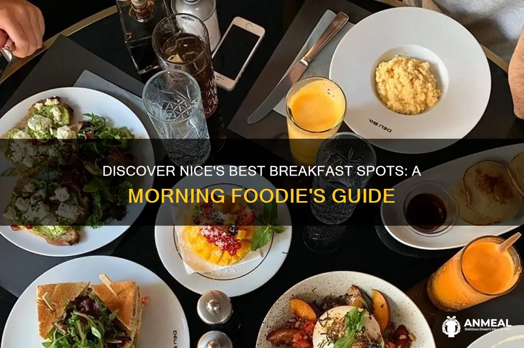 where to have breakfast in nice